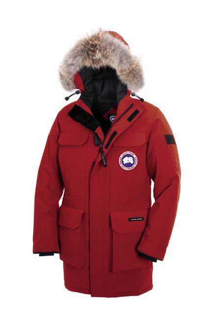 Mens Canada Goose Red Citadel Parka cheap